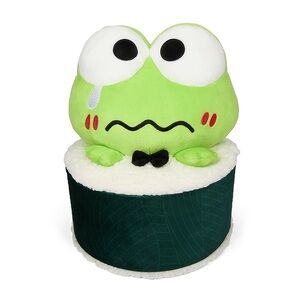 HELLO KITTY® AND FRIENDS KEROPPI™ 10” PLUSH SUSHI ROLL